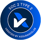 SOC 2 Type 2 attestation, examined by AssuranceLab